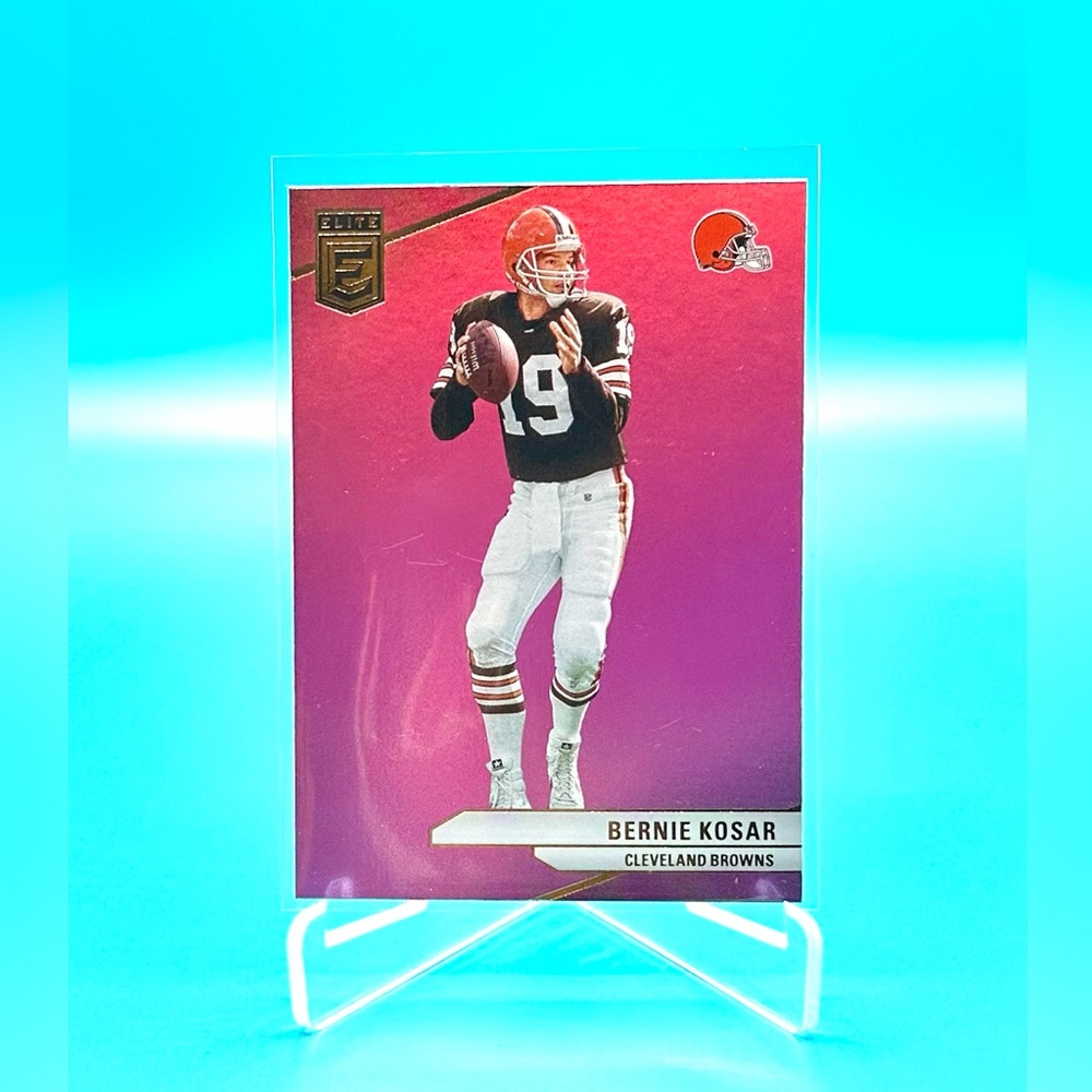 2024 Panini Donruss Elite🔥Bernie Kosar🔥PINK PARALLEL #93